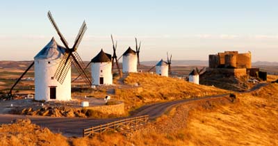 Windmills and Castles of Castilla-La Mancha